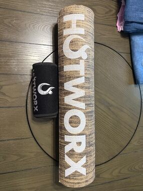 Hotworx Branded Exercise Mat & Waist Compression! Excellent Condition!